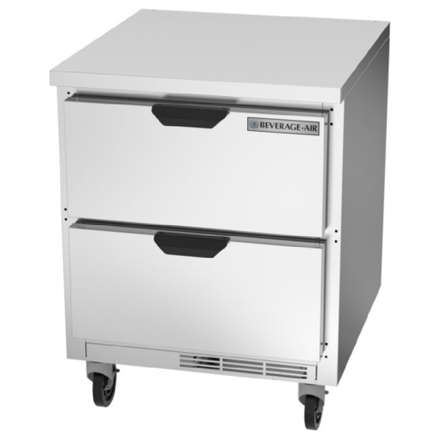 Beverage Air WTRD27AHC-2-FLT Worktop Refrigerator One-section 35-1/2" Working Height