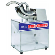 Hubert 35484 - Kratos® Snow Cone Machine, Acrylic Cabinet, 400 Lbs. Of Ice/Hour