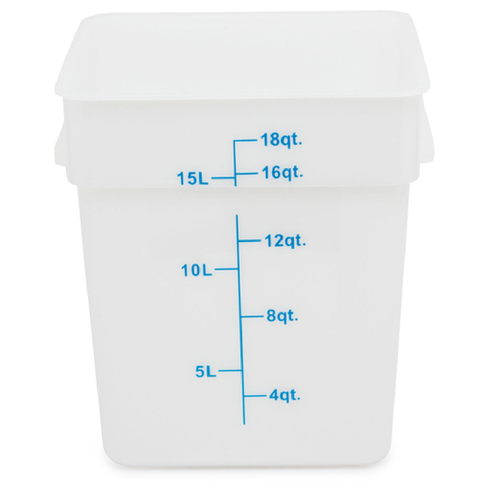 Royal ROY PPSC 18 - Storage Container, 18 Qt., Square