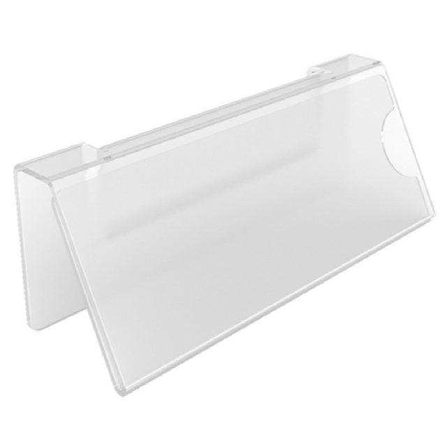 BauscherHepp 57.0161.9990 Label Holder 3-1/8" X 1" X 1-1/4"H Front