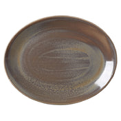 Steelite 17750145 Oval Coupe Platter 13.5" X 10.625"Revolution Granite