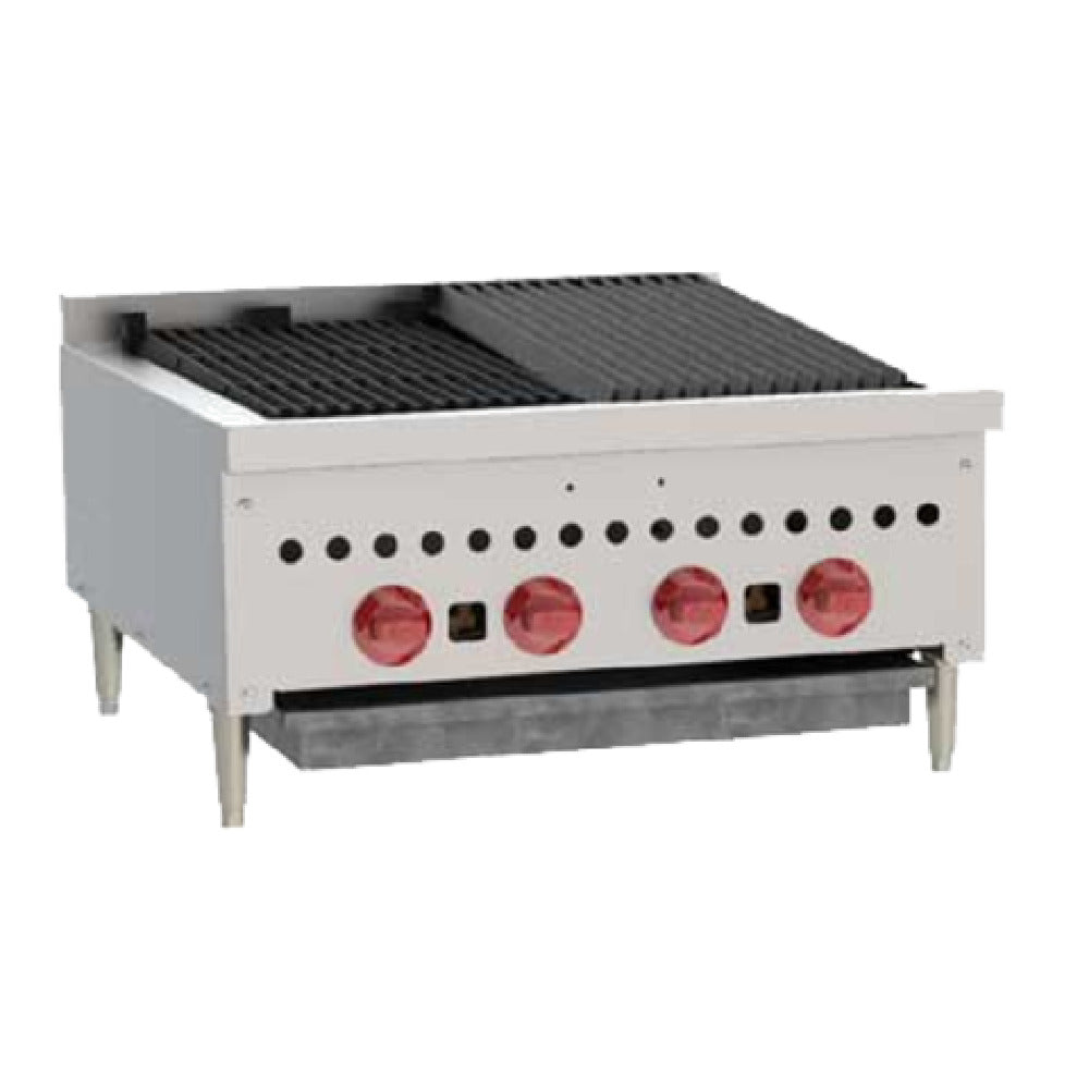 Wolf SCB25_NAT Charbroiler 25-1/4" W Countertop