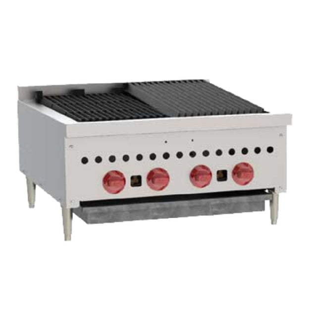 Wolf SCB25_NAT Charbroiler 25-1/4" W Countertop