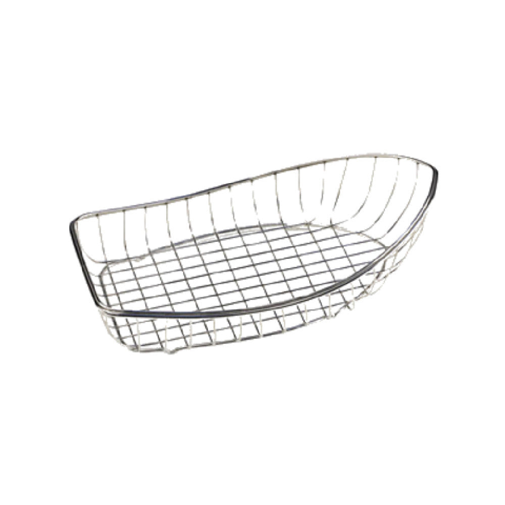 GET Enterprises 4-80300 Boat Basket 13-1/4" X 7-3/4" X 3-3/4" Stainless Steel