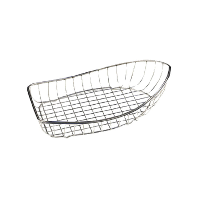 GET Enterprises 4-80300 Boat Basket 13-1/4" X 7-3/4" X 3-3/4" Stainless Steel