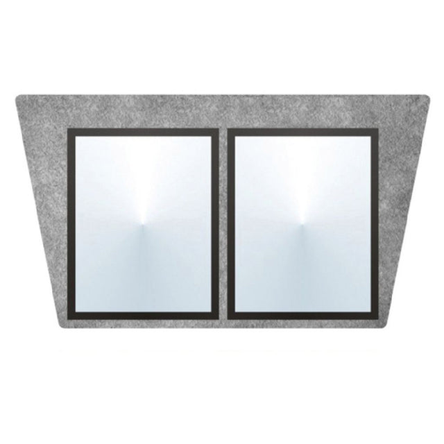 Hubert 93427 - Menu Board, 2-pocket, Wall-mount