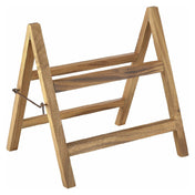 Steelite GWWDS1213 Display Stand 15"W X 11-1/2"D X 15-3/4"H Acacia Natural Wood