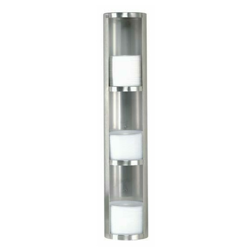 Dispense-Rite TLD-3-3 - Lid Dispenser, Surface/stand Mounted, 3 Section