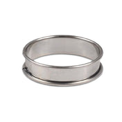 JB Prince M266 3 Flan Ring 3" Dia. X 3/4"H Round