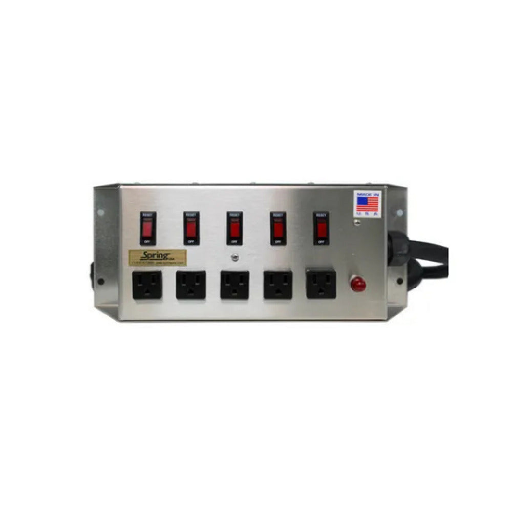 Spring USA PM-2251 Spring USA Power Management System (5) 15 Amps 120v Outlets