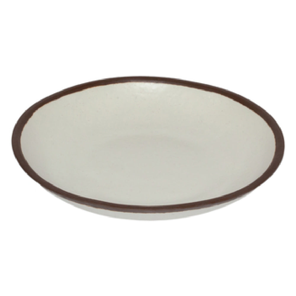 GET Enterprises P-83-CRM Pottery Market™ Plate 8-3/10" Dia. Small