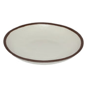 GET Enterprises P-83-CRM Pottery Market™ Plate 8-3/10" Dia. Small