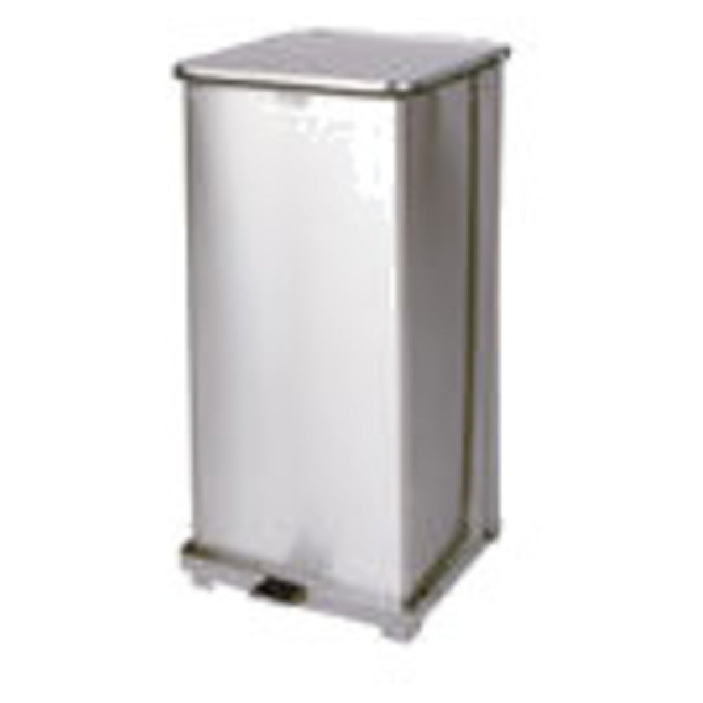 Rubbermaid FGST24SSPL The Defenders® Step Can 15" Sq X 30" H 13 Gallon