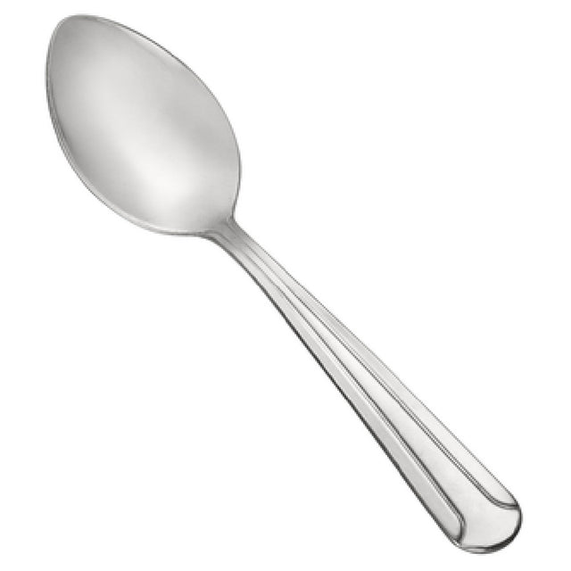 CAC China 1001-09 Dominion Demitasse Spoon 4-5/8"L Medium Weight