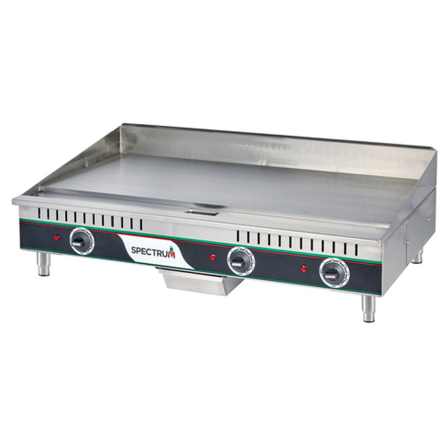 Winco EGD-36M Spectrum™ Griddle Countertop Cooking Surface: 36" X 16-1/2"