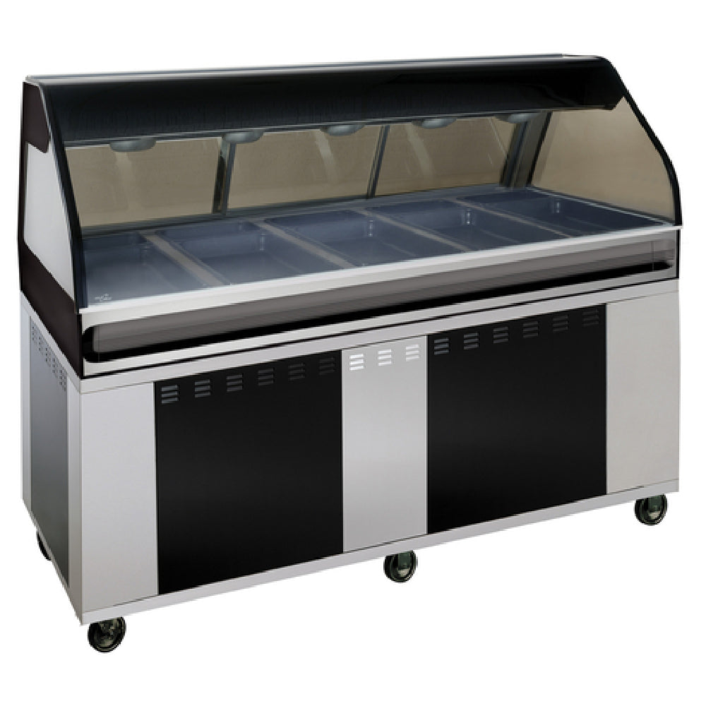 Alto Shaam EU2SYS-72/PR-C_120/60/1 Hot Deli Cook/Hold/Display System 72" L 2 Ft. Self-service Right Side