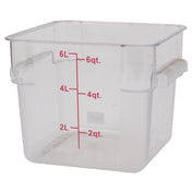 Stanton Trading PCS-6 Food Storage Container Square 6 Qt.