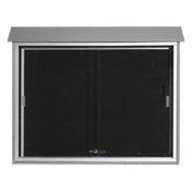 Aarco PLDS3645L-2 Message Center 45"W X 36"H Wall Mounted