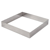 JB Prince M690 28 De Buyer Ring Mold 11" X 11" X 1-7/10"H Square