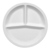 BauscherHepp 252424 Dish 3-compartment 10-1/8" Dia.