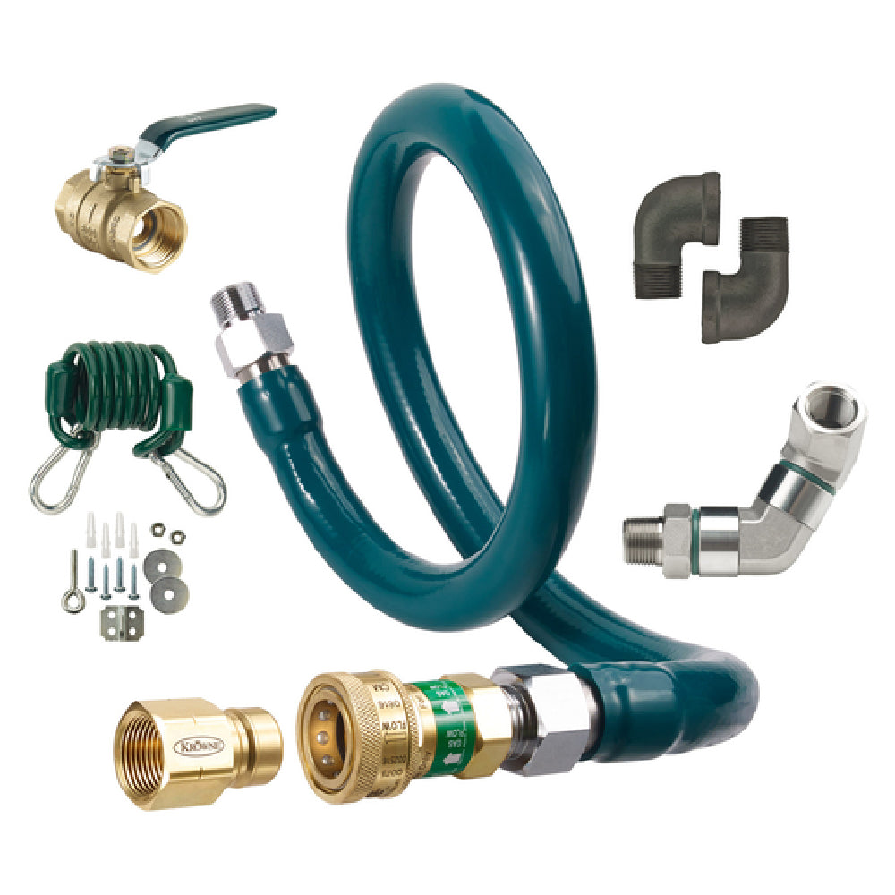 Krowne M7572K9 Royal Series Moveable Gas Connection Kit 3/4" I.D. 72" Long
