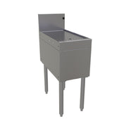 Glastender DBB-12 Underbar Drainboard Free Standing 12"W X 24"D