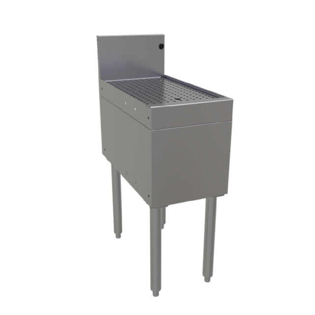 Glastender DBB-12 Underbar Drainboard Free Standing 12"W X 24"D