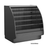Structural Concepts GHSS856RLB (CURVED) Fusion® Refrigerated Self-Service Case With Curved Profile