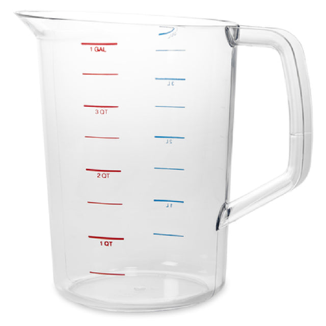 Rubbermaid FG321800CLR Bouncer® Measuring Cup 4 Quart 40°F/-40°C To 212° F/100°C Temperature Range