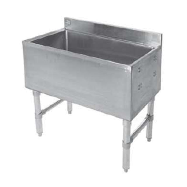 Klinger's Trading IC1830 Underbar Ice Chest 30"W X 18"D X 29"H 18/304 Stainless Steel Construction