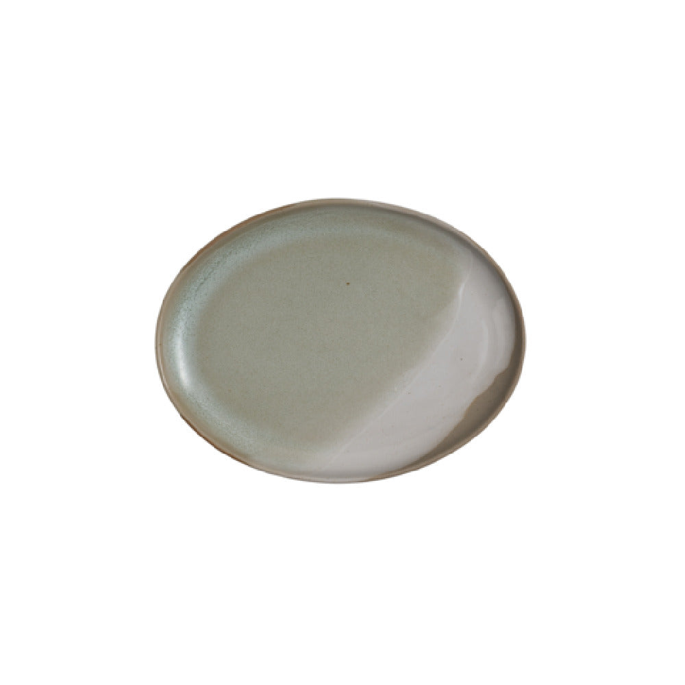 Steelite 6163RG175 - Oval Platter, 8.125" X 6.25" X 0.75", Forager Nest