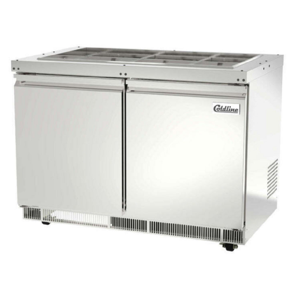 USR Brands CBT-48 Coldline Refrigerated Salad Bar 48"W 14 Cu.ft. Capacity