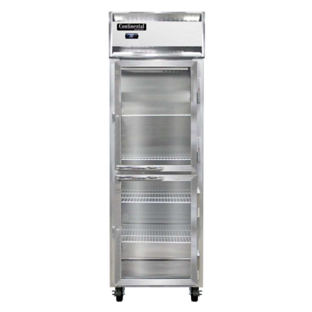 Continental Refrigerator 1RNSAPTHD-GD-SD Refrigerator Pass-thru 21 Cu. Ft. Capacity