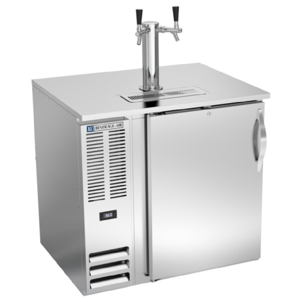 Beverage Air DD36HC-S - Draft Beer Cooler, 36"W X 30-3/8"D X 49-5/16"H, 10.162 Cu. Ft.