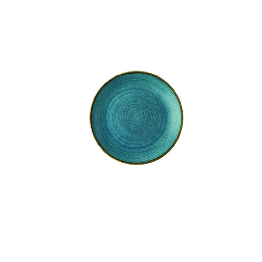 Churchill China SRBEEVP81 Coupe Plate 8.67" Dia. Raw Teal Evolve