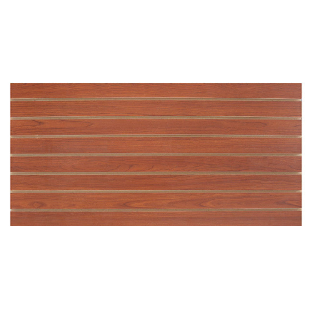 Hubert 71435 - Slatwall Easypanel, 4' X 2', Cherry (2 Each Per Pack)