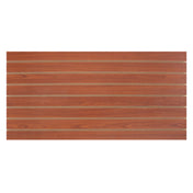 Hubert 71435 - Slatwall Easypanel, 4' X 2', Cherry (2 Each Per Pack)