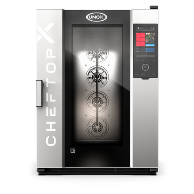UNOX USA XADA-10FS-EXLS - CHEFTOP-X™ Full Size Combi Oven, Electric, Left-to-right Door Opening (hinged Right)