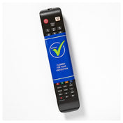 American Metalcraft DSR6 Sanitized Remote Control Label 4" X 6" "Sanitized"
