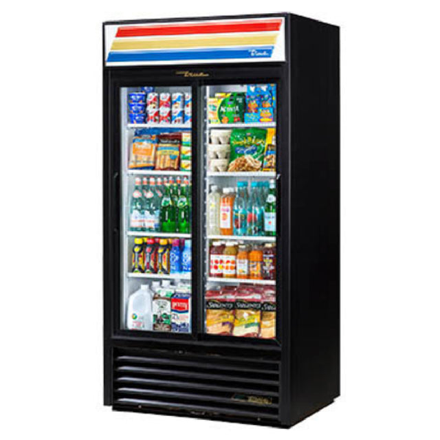True Refrigeration GDM-33-HC-LD_WH Refrigerated Merchandiser Two-section