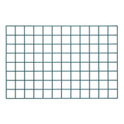 Quantum SG-2436P Store Grid Panel 36"W X 24"H Green Epoxy Antimicrobial Finish