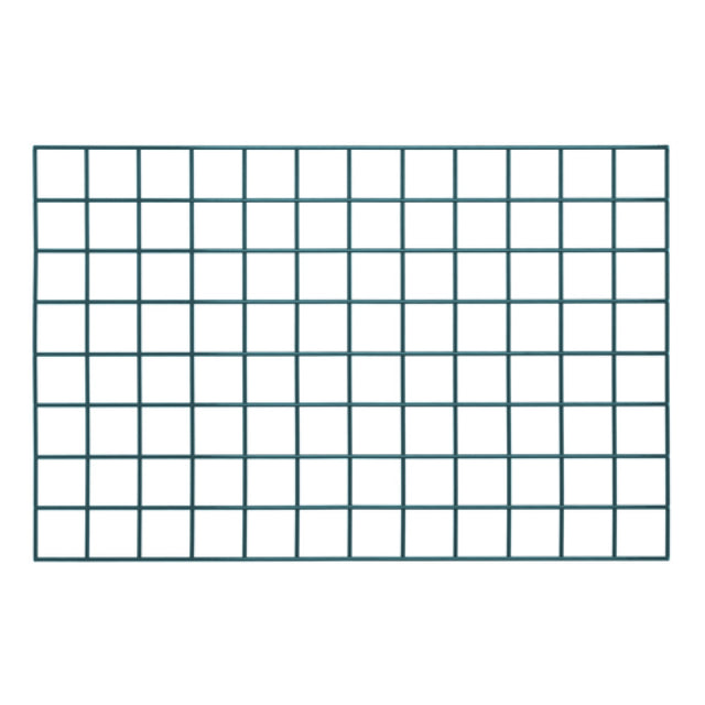 Quantum SG-2436P Store Grid Panel 36"W X 24"H Green Epoxy Antimicrobial Finish
