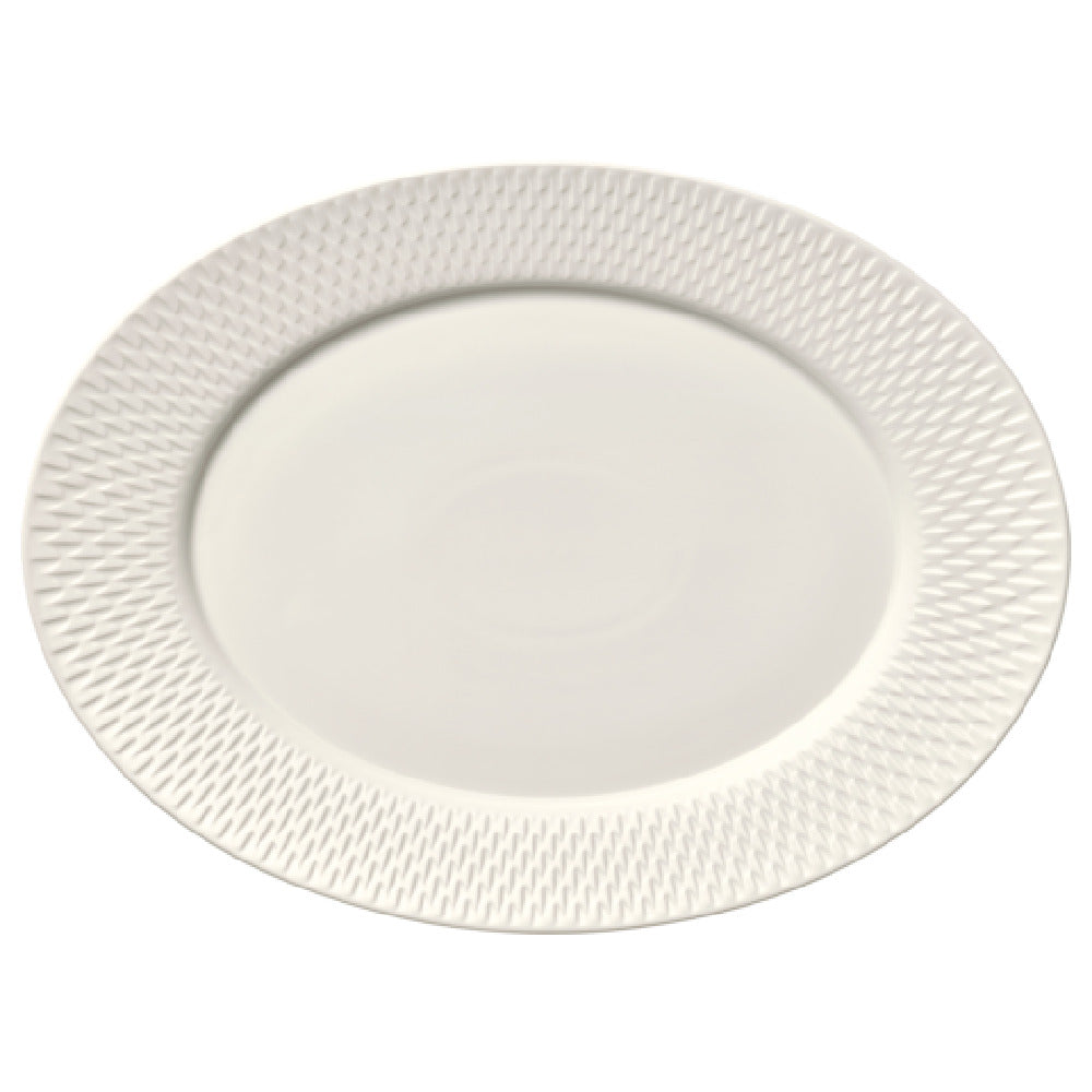BauscherHepp 692068 Platter 7.1" X 5.1" Oval With Rim Relief