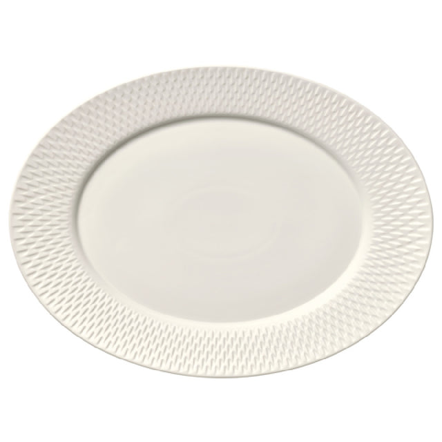 BauscherHepp 692068 Platter 7.1" X 5.1" Oval With Rim Relief