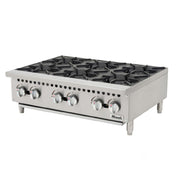 Migali C-HP-6B-36-IB_LP - Counter-top Hot Plate, 36"W, (6) Burners