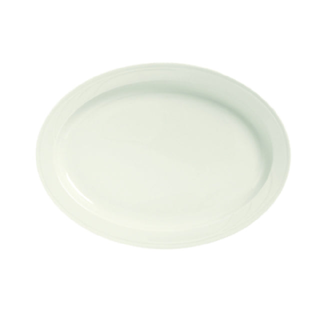 Libbey 950038425 (Formerly Syracuse China) Platter 12" X 8-5/8" Oval