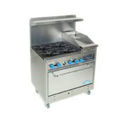 Comstock-Castle F330-12B Range Gas 36" Wide