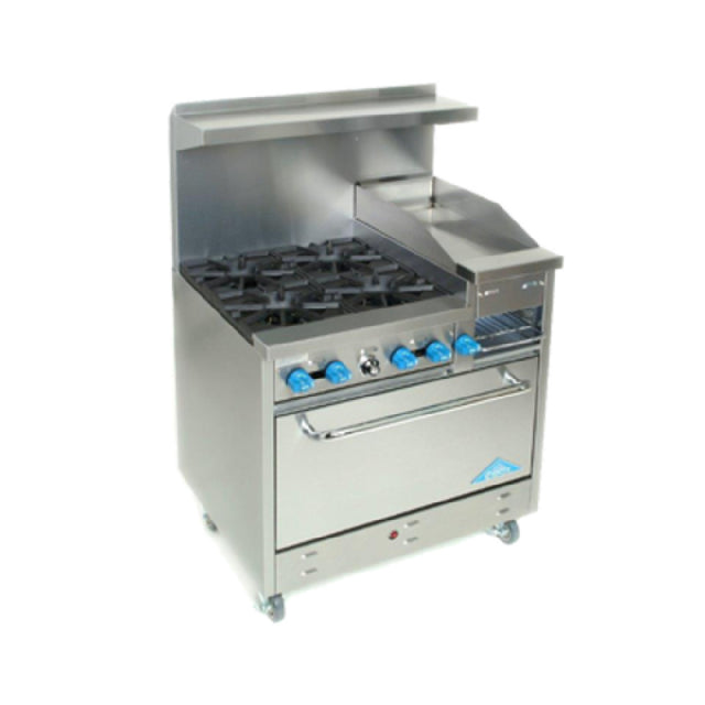 Comstock-Castle F330-12B Range Gas 36" Wide