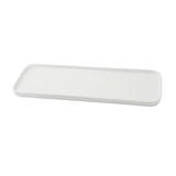 Yanco CA-513 Cambria Plate 5"W X 13-3/4"D X 5/8"H Rectangular