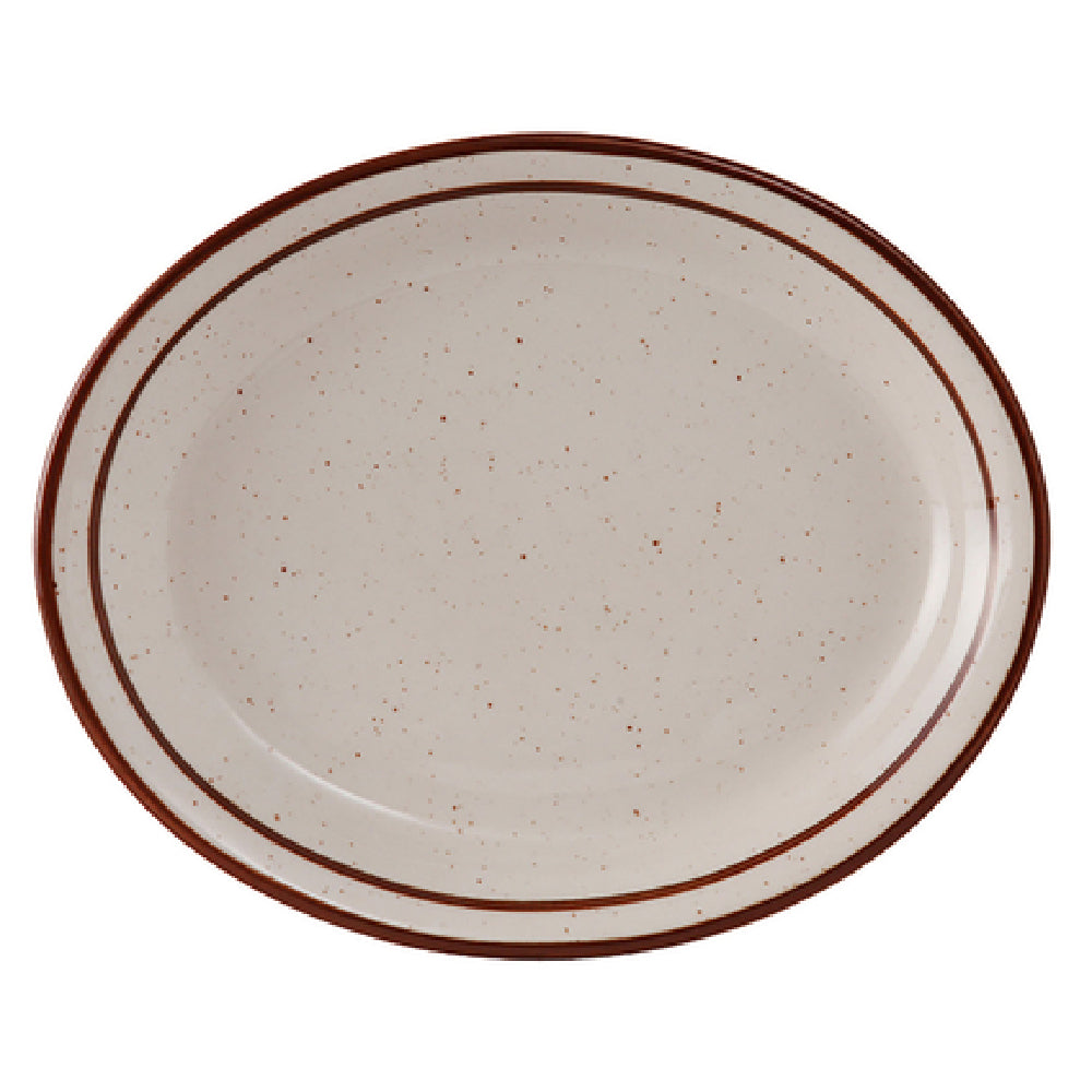 Tuxton TBS-041 Platter 8-1/2" X 6-7/8" Oval